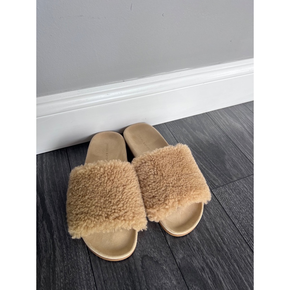 Jenni Kayne Shearling Slide Sandals